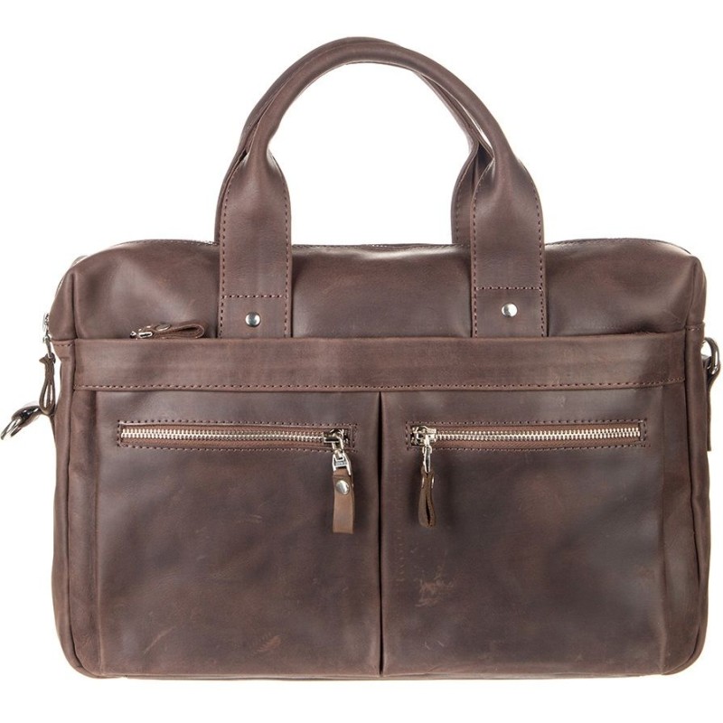 Сумка для ноутбука SHVIGEL 11020 Коричнева, Коричневий