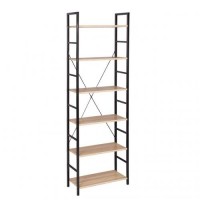 Стелаж для зберігання в стилі Loft NS-1742 1830x600x280 мм Черный Стелаж для зберігання в стилі Loft NS-1742 1830x600x280 мм Черный