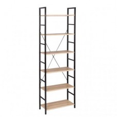 Стелаж для зберігання в стилі Loft NS-1742 1830x600x280 мм Черный