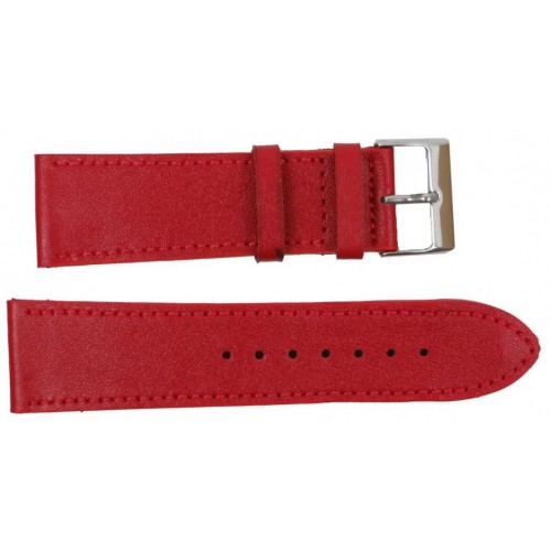 Ремінець для годинника зі шкіри Mykhail Ikhtyar 24 мм Червоний (S709-24S red) Ремінець для годинника зі шкіри Mykhail Ikhtyar 24 мм Червоний (S709-24S red)