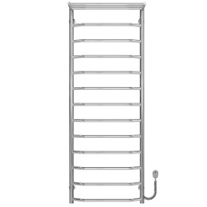 Рушникосушарка електрична Трапеція з полицею П13 500х1400 Deffi Хром EF16 (C.TP.140.50.13.E.C.R.5)