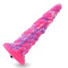 Фантазійний фалоімітатор 10.12″ для секс-машин Hismith Silicone Dildo rose Monster Series, KlicLok в інтернет супермаркеті PbayMarket!