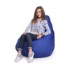 Крісло Мішок Груша Оксфорд 120х85 Студія Комфорту Стандартний розмір синій