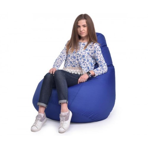 Крісло Мішок Груша Оксфорд 120х85 Студія Комфорту Стандартний розмір синій Крісло Мішок Груша Оксфорд 120х85 Студія Комфорту Стандартний розмір синій