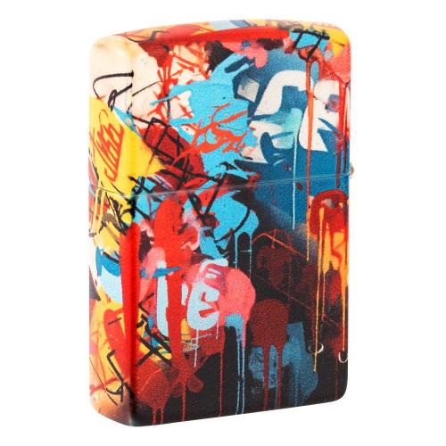 Запальничка бензинова Zippo Street Art Face Design (46257)