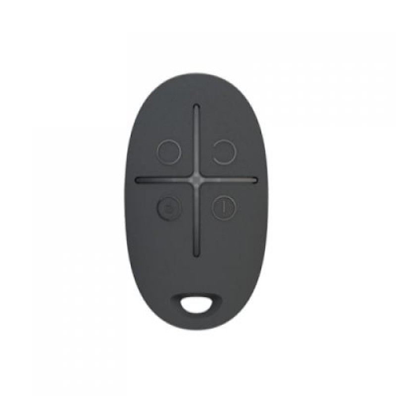 Брелок для керування охоронною системою Ajax SpaceControl black EU