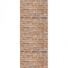Самоклеюча декоративна 3D панель під руду катеринославську цеглу в рулоні 20 м 3D Loft 20000x700x3мм