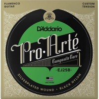 Струни для класичної гітари D'Addario EJ25B Composites Flamenco Black Nylon Custom Tension Струни для класичної гітари D'Addario EJ25B Composites Flamenco Black Nylon Custom Tension