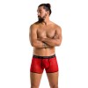 Чоловічі прозорі боксери Passion 046 Short Parker L/XL Red, сітка, під леопард в інтернет супермаркеті PbayMarket!