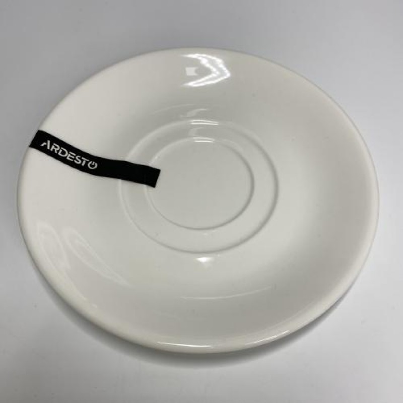 Блюдце порцелянове 15 см Ardesto Imola AR3535I