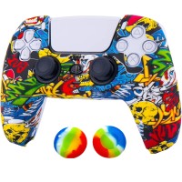 Захисний силіконовий чохол Urban Dreams на геймпад PS5 Dualsense для Sony PlayStation 5 + 2 стику (PIA009)