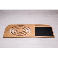Дерев'яний органайзер для ноутбука ecoWalnut 635х339х16 мм