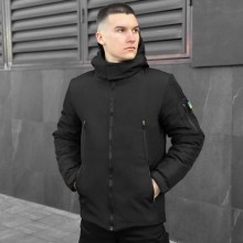 Чоловіча зимова куртка Pobedov Jacket Motive 145081 S Чорний (00000000399)