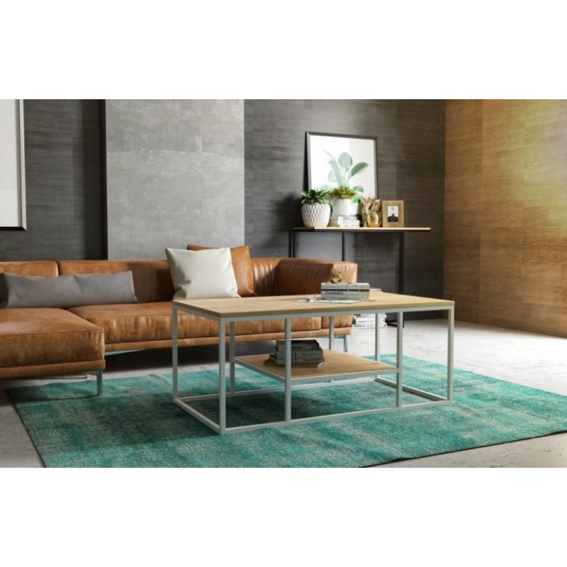 Кавовий журнальний столик у стилі Loft NS-504 530x1200x640 мм Черный