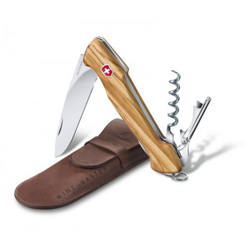 Швейцарський ніж Victorinox Wine Master 130 мм 6 функцій Оливкове дерево (0.9701.64) Швейцарський ніж Victorinox Wine Master 130 мм 6 функцій Оливкове дерево (0.9701.64)