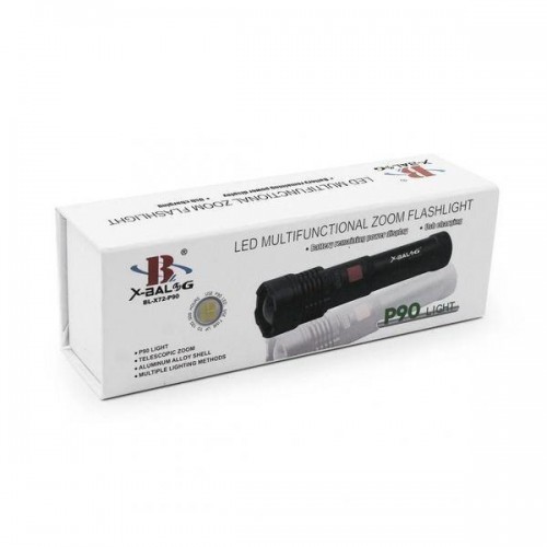 Ручний тактичний світлодіодний ліхтар акумуляторний Bailong BL-X72-P90 + ZOOM (1757257739) Ручний тактичний світлодіодний ліхтар акумуляторний Bailong BL-X72-P90 + ZOOM (1757257739)