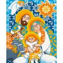 Картина за номерами Різдво mosyakart Art Craft 10066-AC 40*50 см
