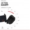 Налобний ліхтарик Police JY-108 CREE XPE 2хCOB Micro USB