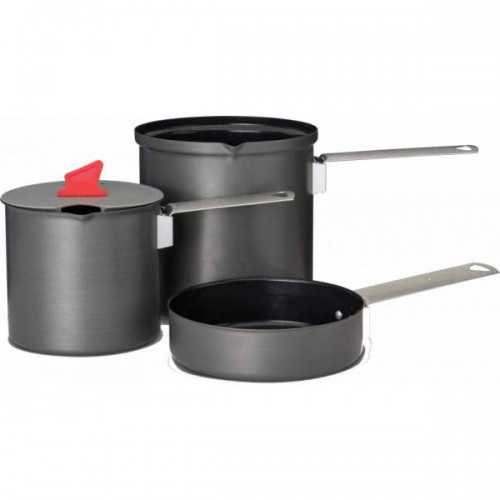 Набір казанків Primus Trek Pot SET 1/0,6 л Чорний (1046-741420)