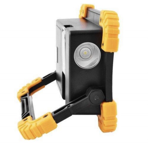 Прожектор світлодіодний No Brand Bright Light L812-20W-2COB+1W ЗУ micro USB 2x18650/3xAA Power Bank Box