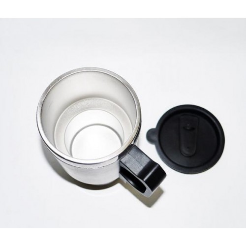 Термокухоль з підігрівом Electric Mug 12 V Сріблястий з чорним (73698839) Термокухоль з підігрівом Electric Mug 12 V Сріблястий з чорним (73698839)