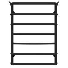 Рушникосушарка водяна Юність П7 500х700 Deffi Чорний (C.YU.70.50.7.B.C)