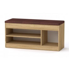 Тумба для взуття Компанит ТО 17 100х37,2х50 см Дуб сонома