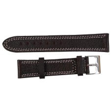 Ремінець для годинника Mykhail Ikhtyar 20 мм Коричневий (S529-20S brown)