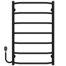 Рушникосушарка електрична Трапеція П7 500х800 Deffi Чорний EF16 (C.TR.80.50.7.E.B.L.5)