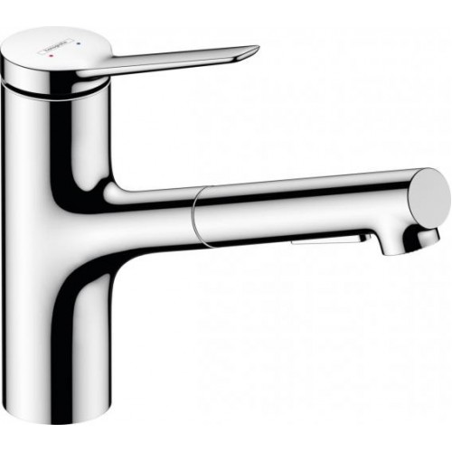 Змішувач з витяжним душем для кухонної мийки Hansgrohe Zesis M33 sBox Хром 74803000 в інтернет супермаркеті PbayMarket!