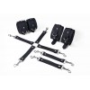 Набір для БДСМ 3 в 1 Feral Feelings BDSM Kit 3 Black, black, наручники, поножі, хрестовина