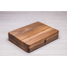 Дерев'яний органайзер на 12 секцій для наручних годинників ecoWalnut 7х35х26.5 см