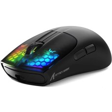 Миша бездротова Aattack SHARK X5 з акумулятором та підсвічуванням 2,4G+Bluetooth Black