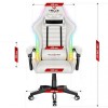 Комп'ютерне крісло Hell's HC-1003 LED RGB White