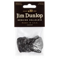 Медіатори Dunlop 483P02HV Celluloid Black Pearloid Heavy Player's Pack (12 шт.) Медіатори Dunlop 483P02HV Celluloid Black Pearloid Heavy Player's Pack (12 шт.)
