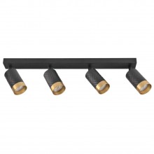 Спот Polux Arras 5.5x59.5x16.5 см Чорно-золотистий (Pol323569)
