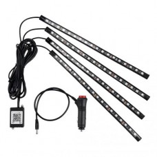 Світлодіодна стрічка для авто Inspire LED-72 Led bead Чорний