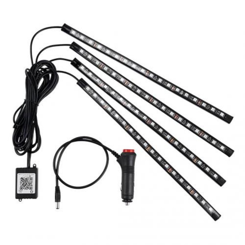 Світлодіодна стрічка для авто Inspire LED-72 Led bead Чорний