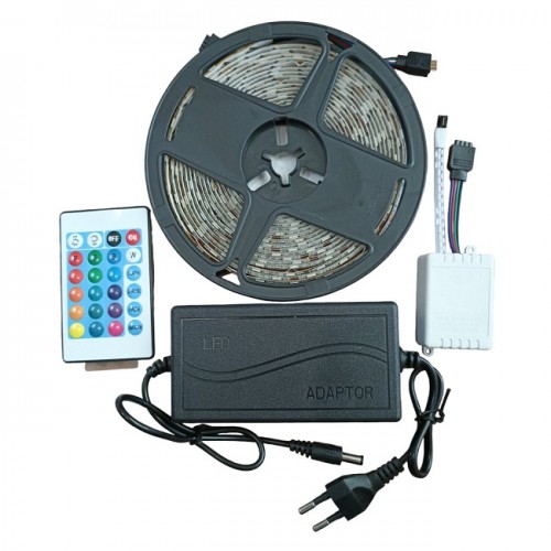 Світлодіодна стрічка SMD 5050 Strip Light RGB Original 54 LED/m 5 м Світлодіодна стрічка SMD 5050 Strip Light RGB Original 54 LED/m 5 м