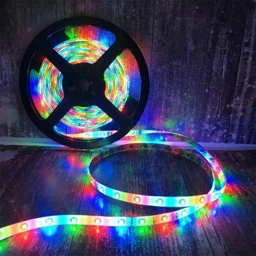 Світлодіодна Led стрічка OPT-TOP 5050 RGB з блоком та пультом керування 5 м (1756374622)