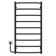 Рушникосушарка електрична Трапеція П9 500х1000 Deffi Чорний JD03 (C.TR.100.50.9.E.B.L.1)