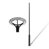Комплект світильник парковий Lightwell LW-GL-50S/стовп парковий 4 м/кронштейн Dahua DS-1275ZJ-SUS