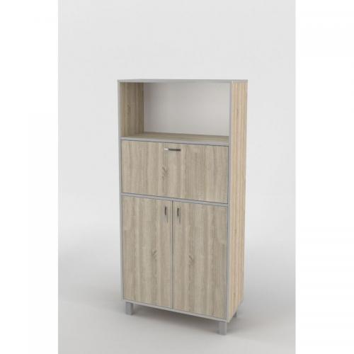 Шафа-Пенал Тиса Мебель ШС-845 Дуб сонома 166x35x80 см