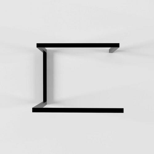 Рейл стійка GoodsMetall у стилі Лофт 1000х400х320 ВШ127