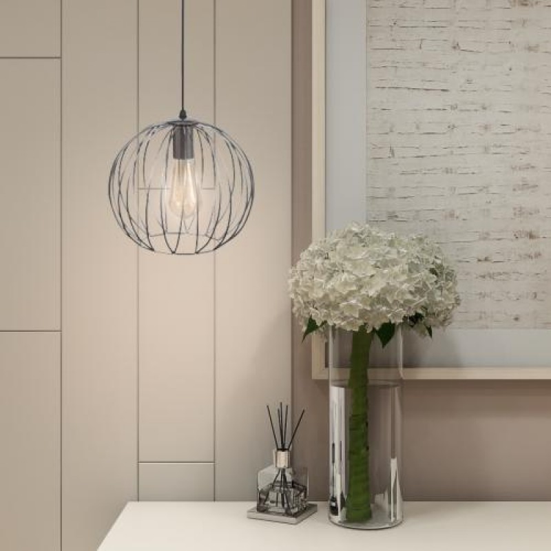 Світильник підвісний у стилі лофт MSK Electric Globe NL 2722 CR хром