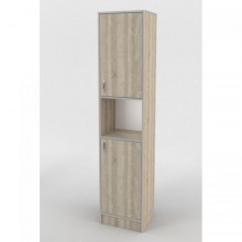 Шафа-Пенал Тиса Мебель ШС-404 Дуб сонома 205x35x45 см