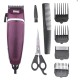 Машинка для стрижки волосся з насадками DSP 90033 Пурпурна