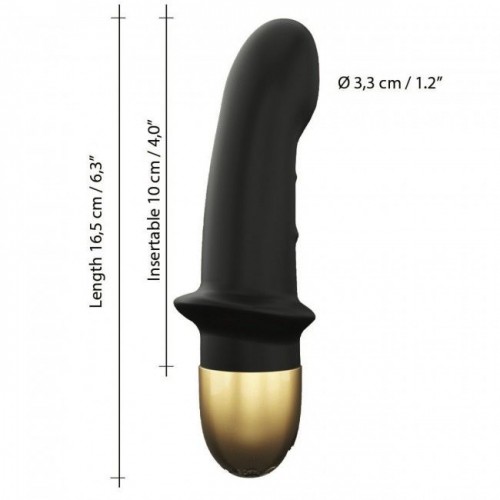 Вібратор Dorcel Mini Lover Black 2.0 перезаряджається, для точки G і масажу простати в інтернет супермаркеті PbayMarket!