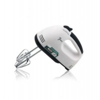 Міксер кухонний Domotec R-6633 7 швидкостей 260W White/Black Міксер кухонний Domotec R-6633 7 швидкостей 260W White/Black