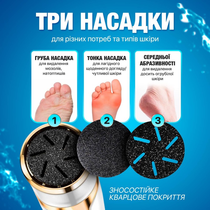 Електрична пемза для ніг No Brand (CRMJ-011)